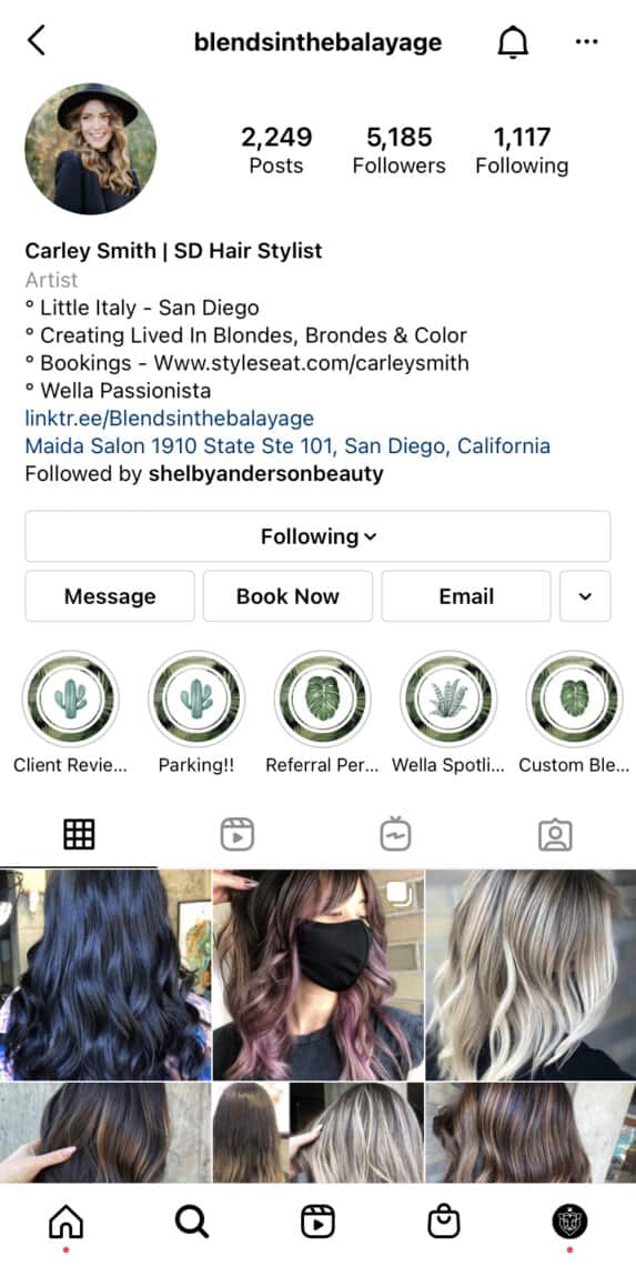 Build Your Brand On Instagram For Stylists Part 1: Create A Profile -  StyleSeat Pro Beauty Blog