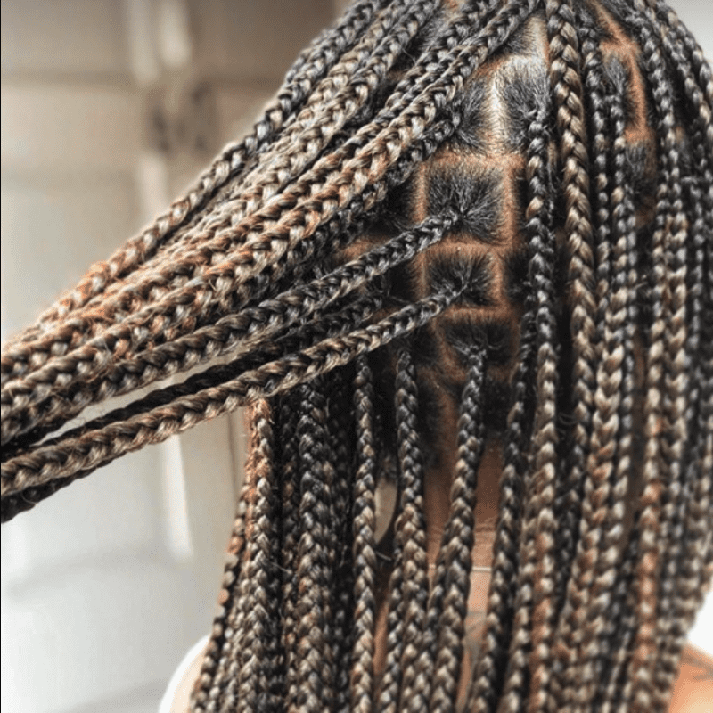 Blow drying- how to make it stay sleek? Getting box braids. : r/Naturalhair