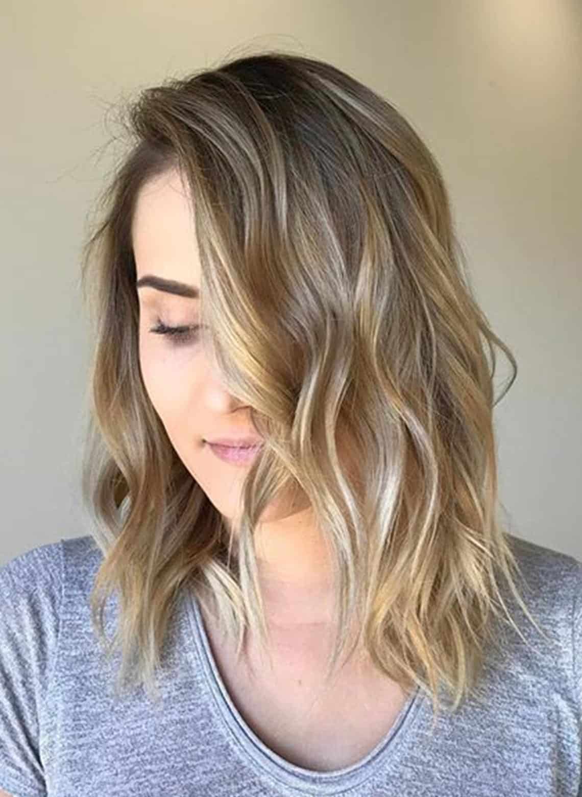 woman with bob and ombre