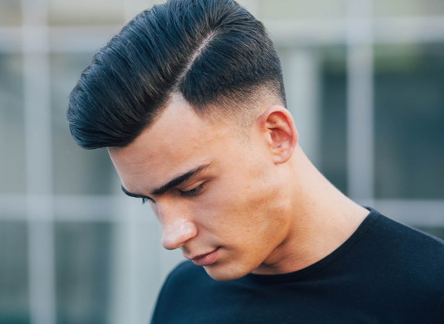 man with low fade