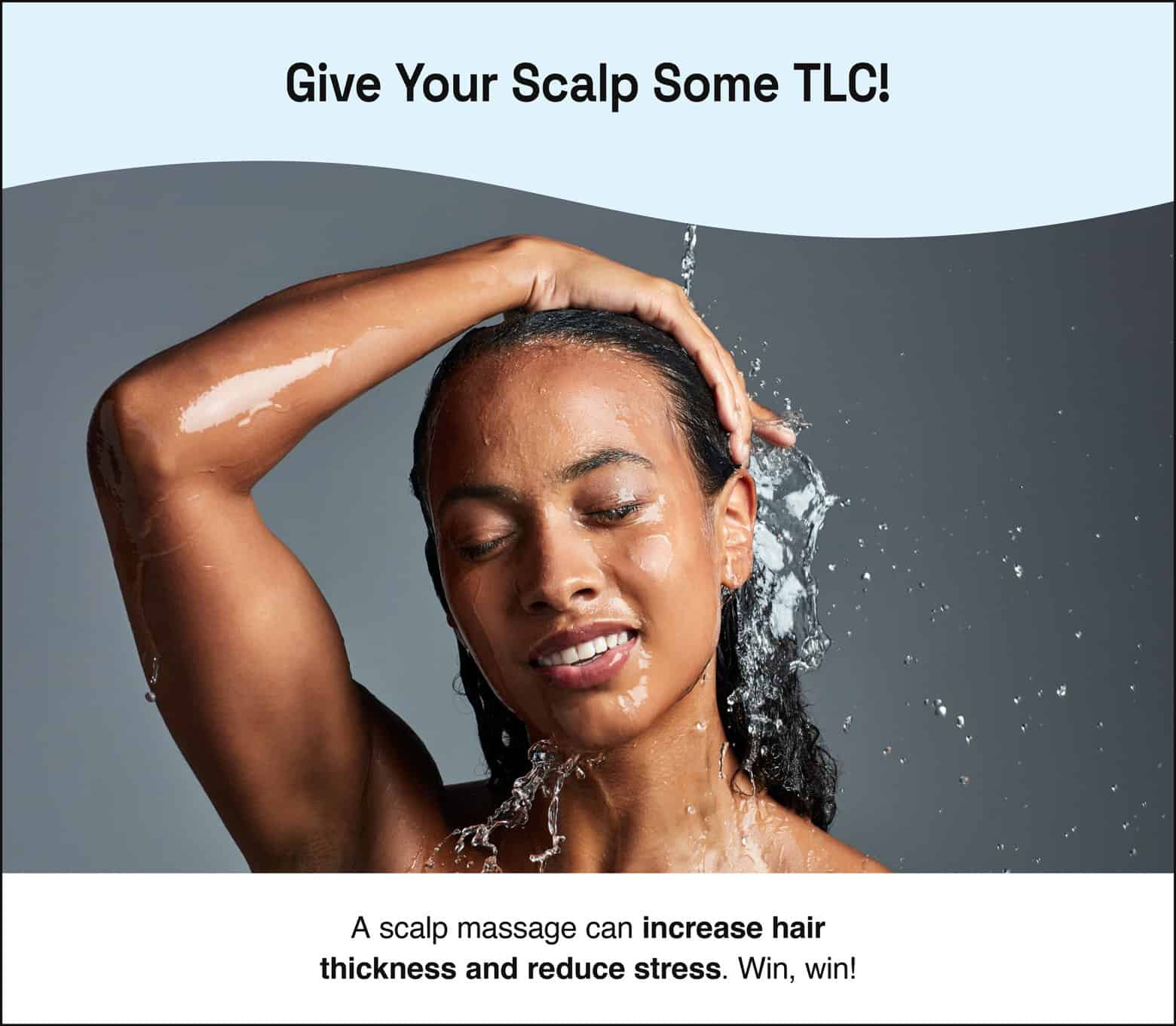 give your scalp some tlc a scalp massage can increase hair thickness and reduce stress