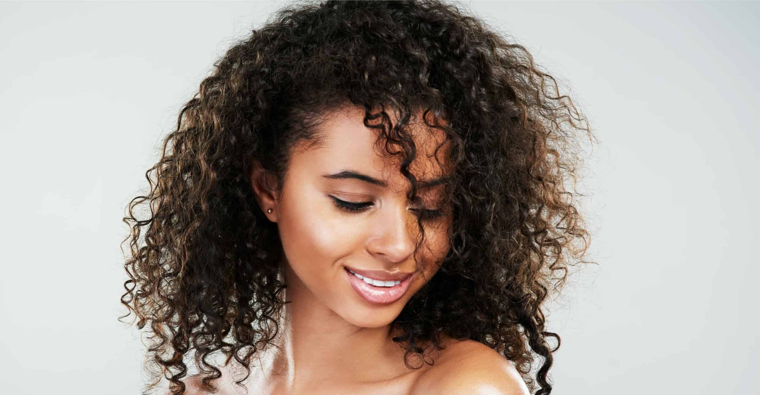 woman with natural hair
