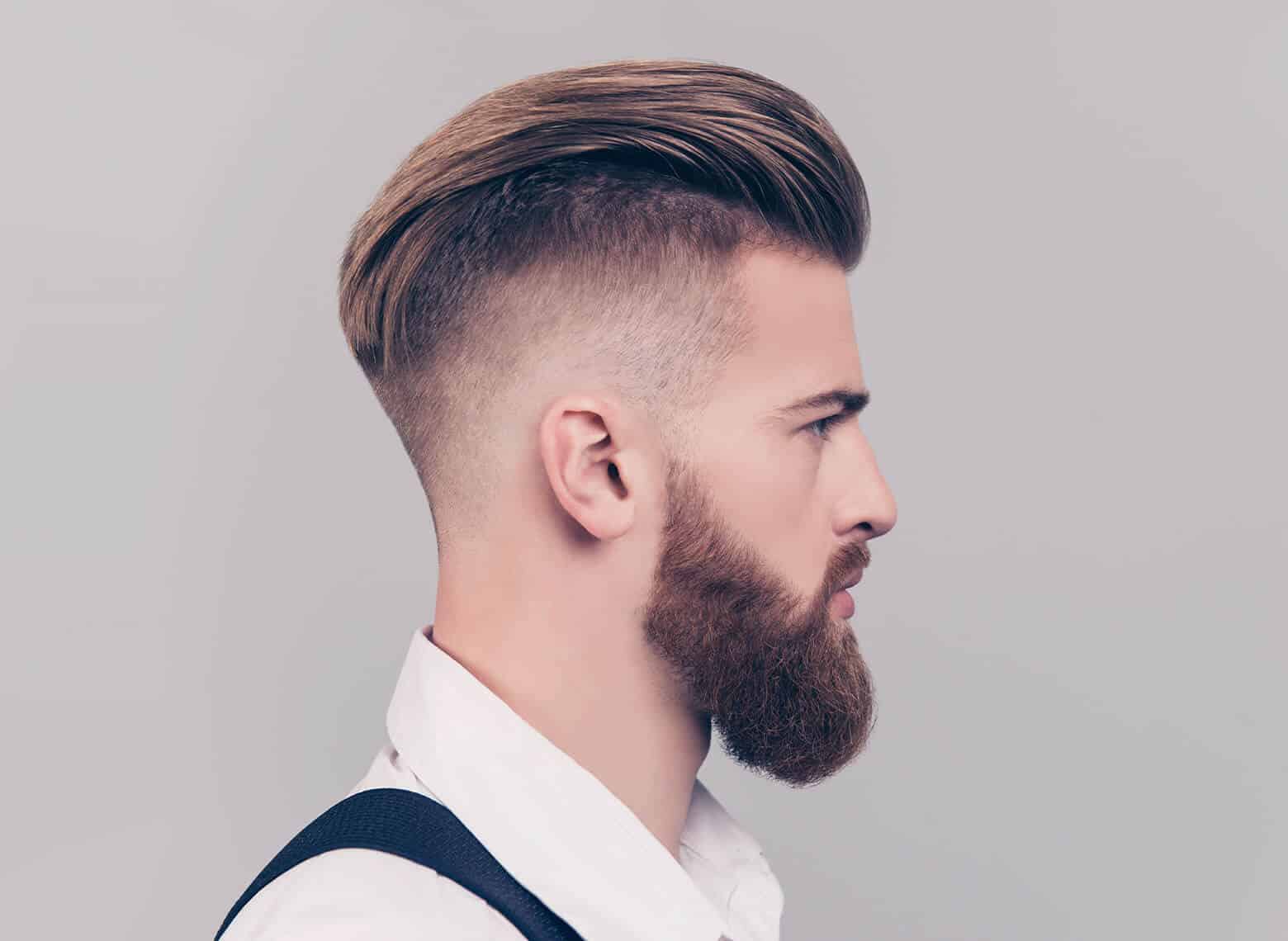 man with long top and undercut