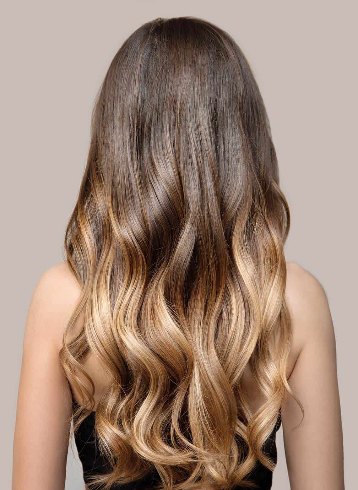 woman with ombre