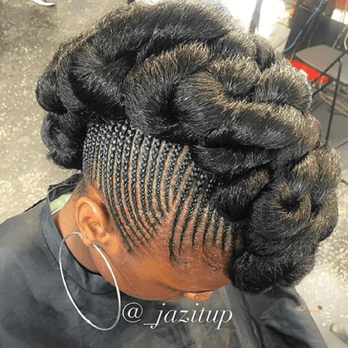 braided hairstyle trends 2022 half braided hairstyle