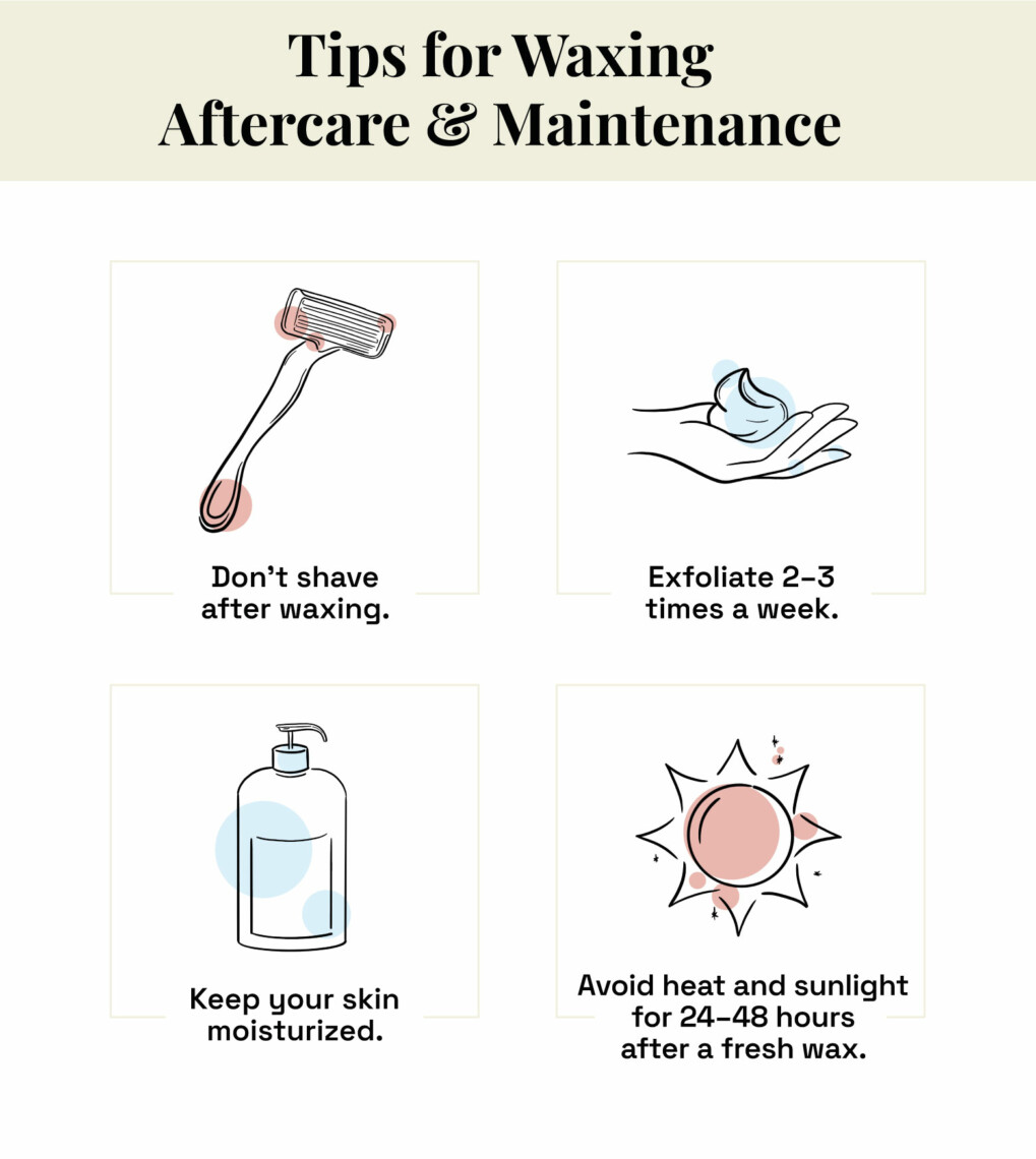 waxing aftercare and maintenance