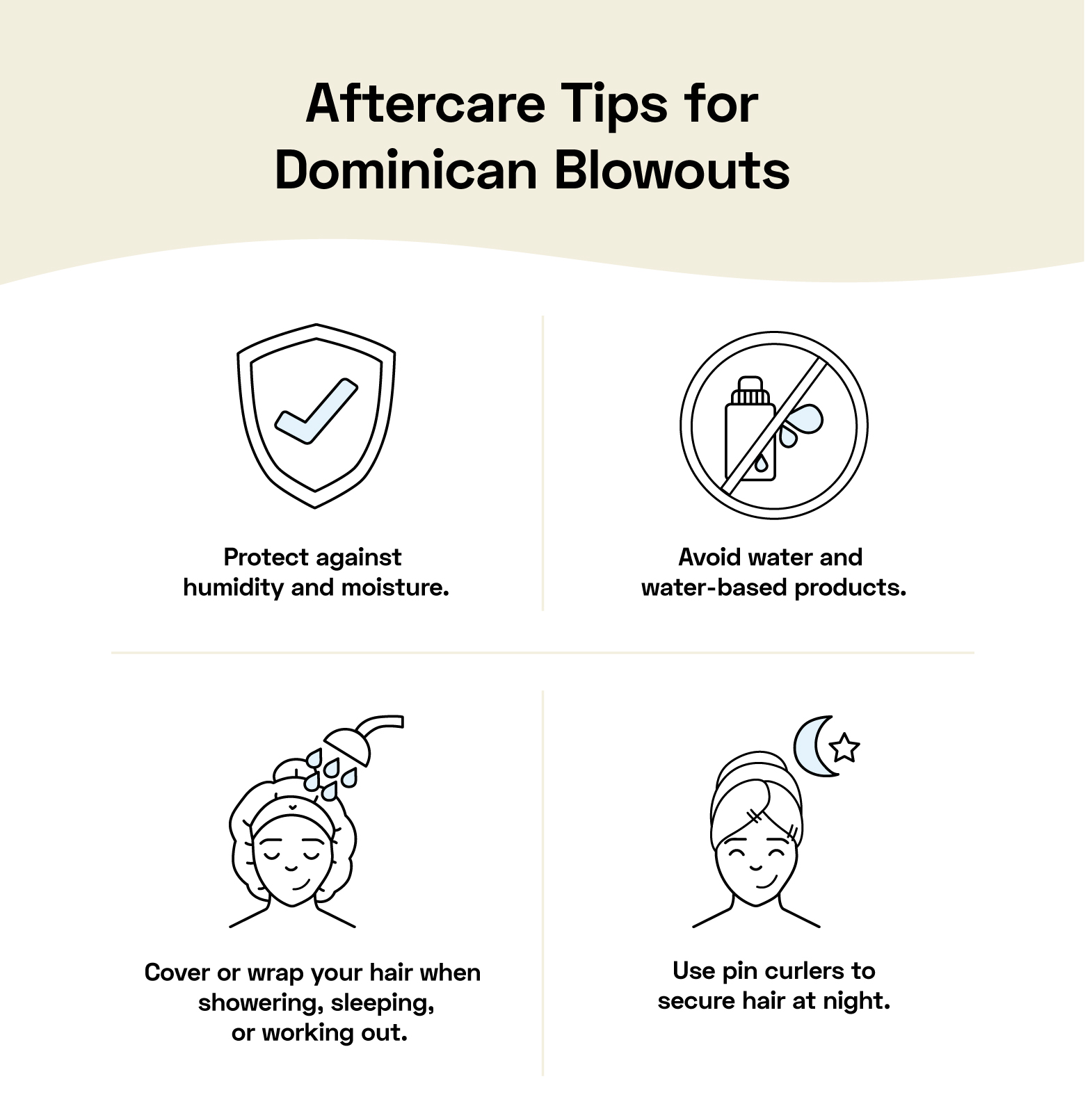 Dominican blowout aftercare tips