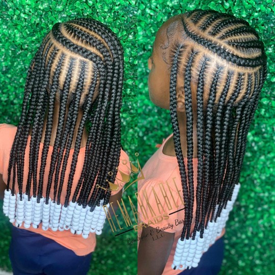 20 Top Braids with Beads Hairstyles for Kids of 2023  Kids hairstyles,  Kids hairstyles girls, Black kids hairstyles