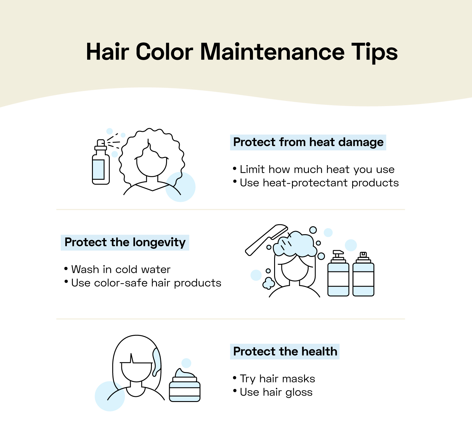 hair color maintenance tips