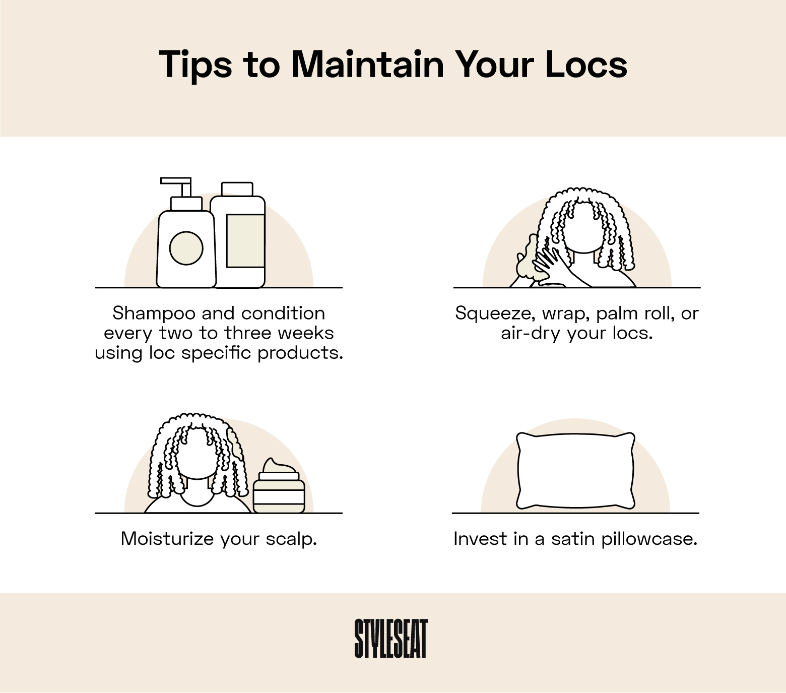 four tips to maintain your locs