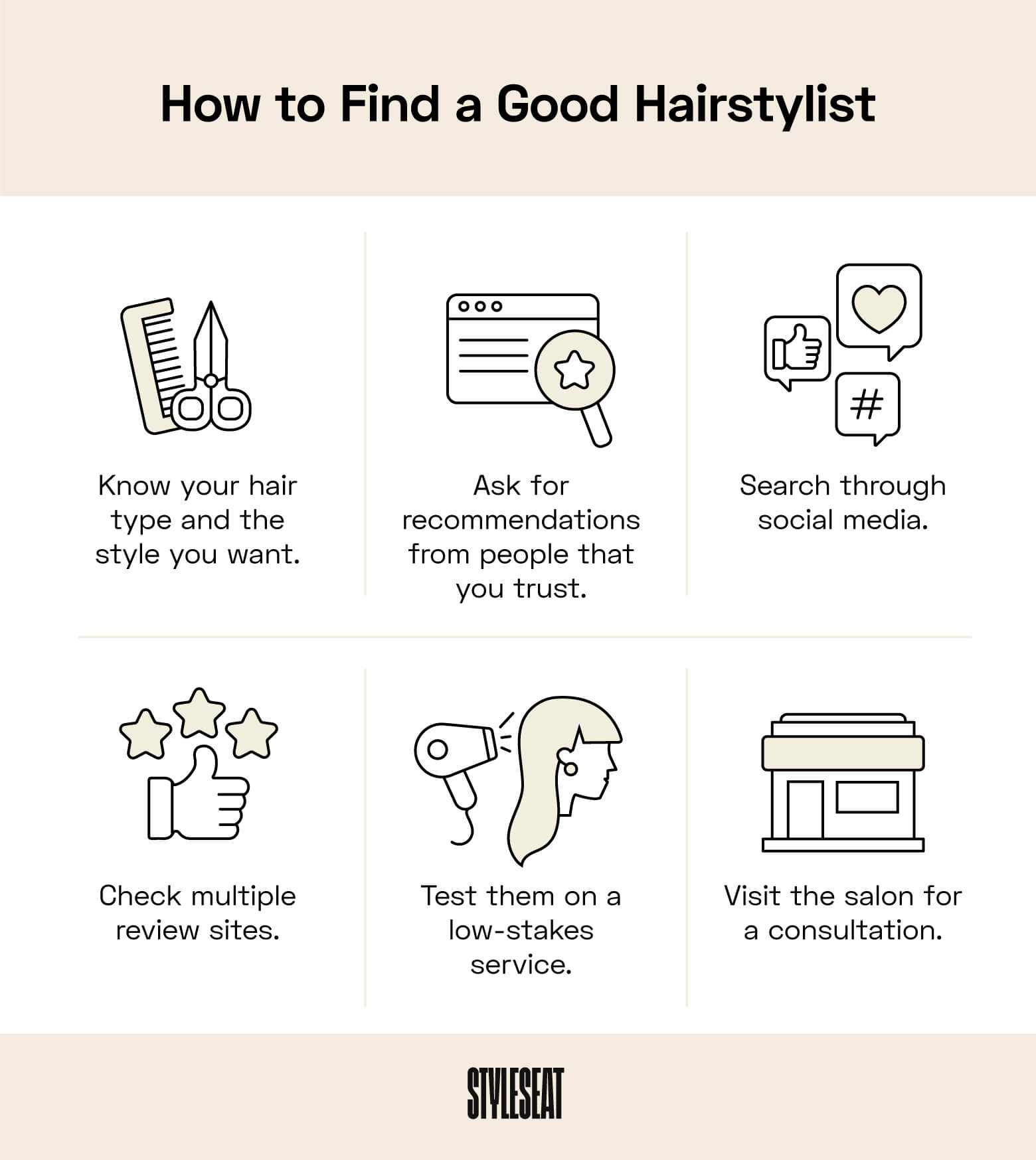 how to find a good hairstylist